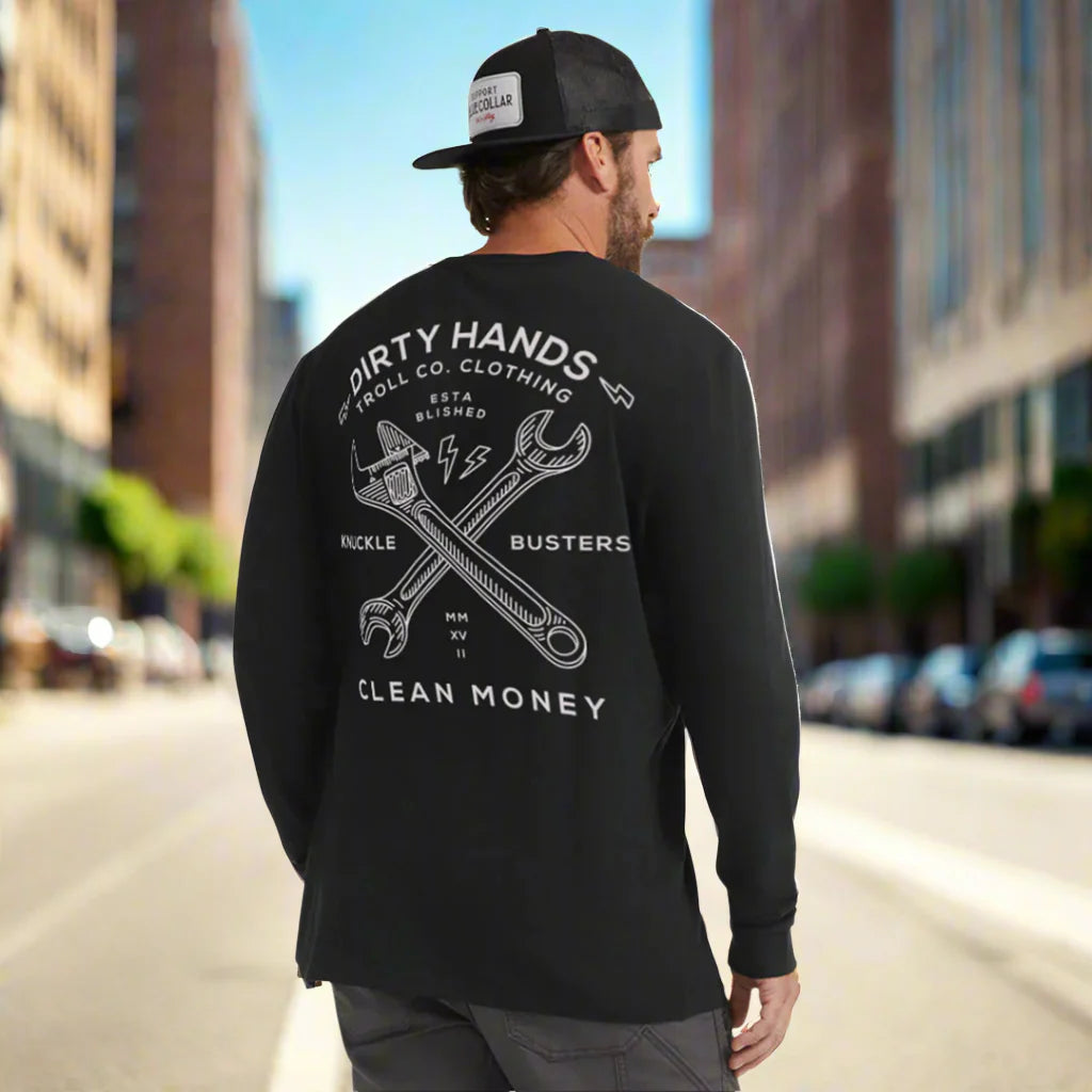 DHCM Twisting Wrenches Long Sleeve - Velora Luxury Fashion