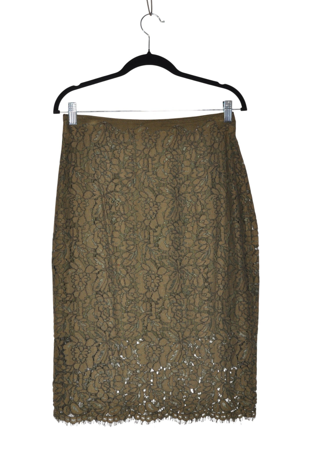 DIANE VAN FURSTENBERG Women Pencil Skirts Regular fit in Green - 8 - Velora Luxury Fashion