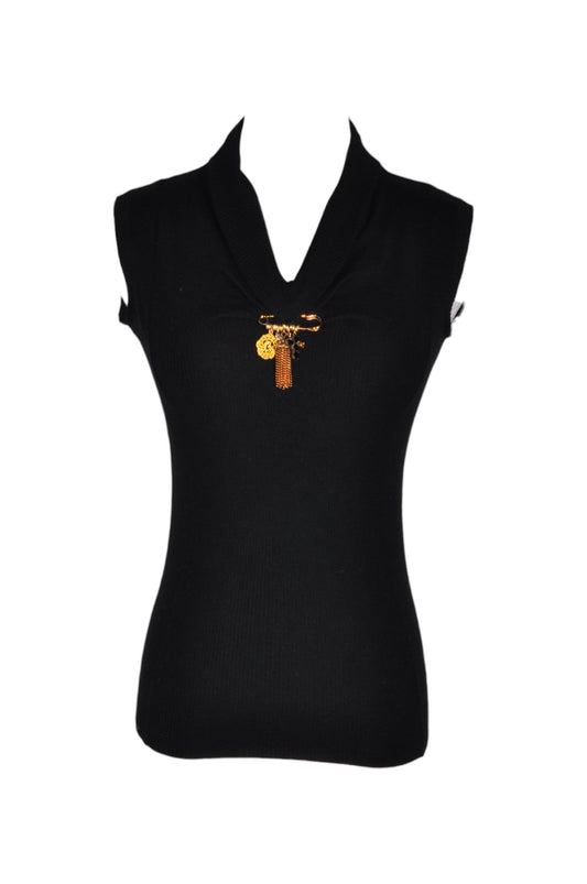 DOLCE & GABBANA Women Knit Tops Regular fit in Black - S - Velora Luxury Fashion