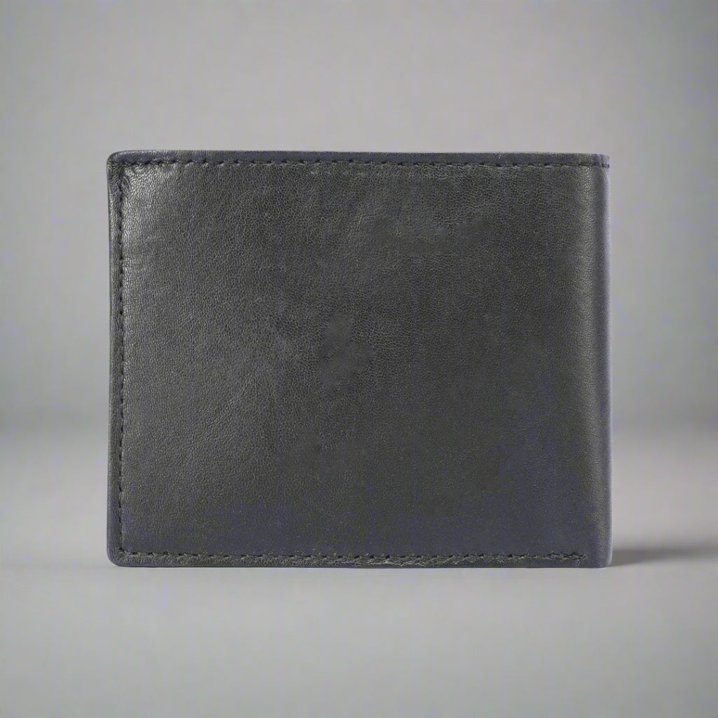 Greenwood Leather Men’s Wallet. Top-Grain, 13-Card Slim Design Boutique of Leathers/Open Road