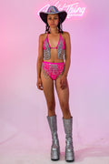 Mandy pink bikini Set - Velora Luxury Fashion
