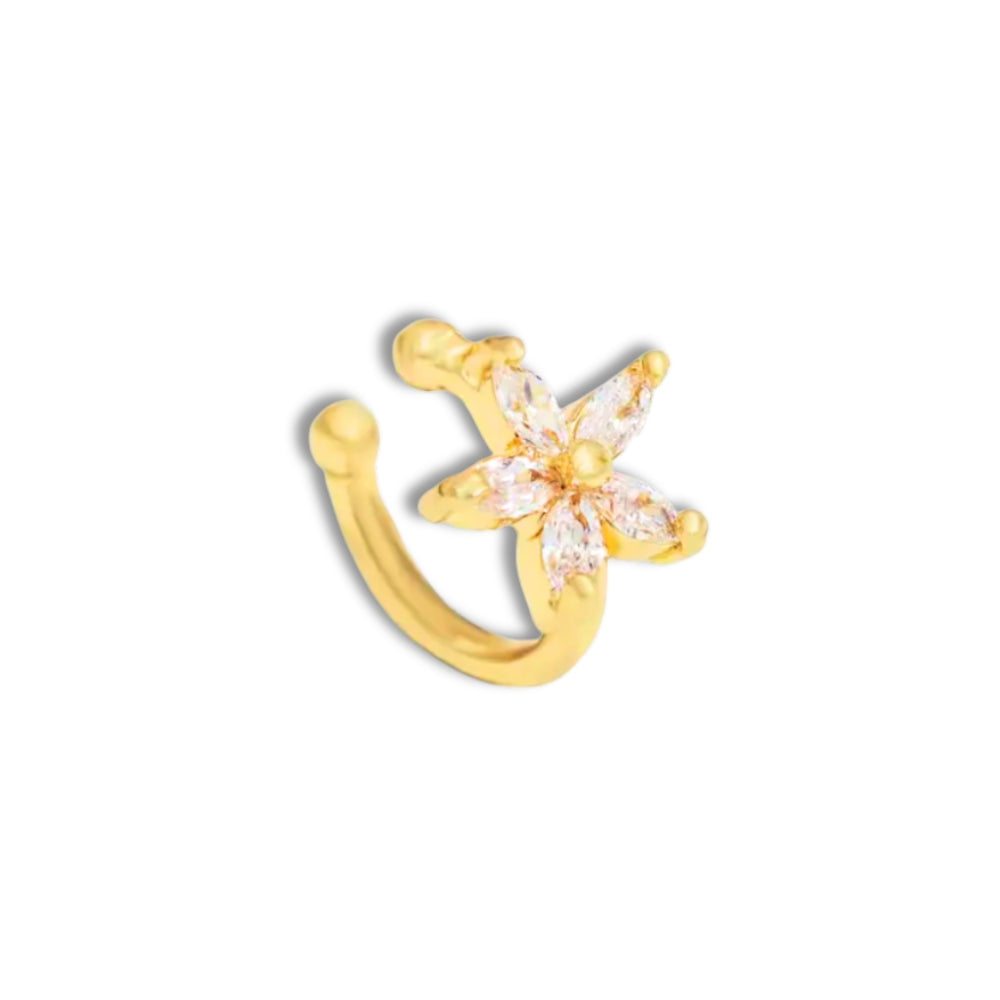 Star Flower Ear Cuff - Velora