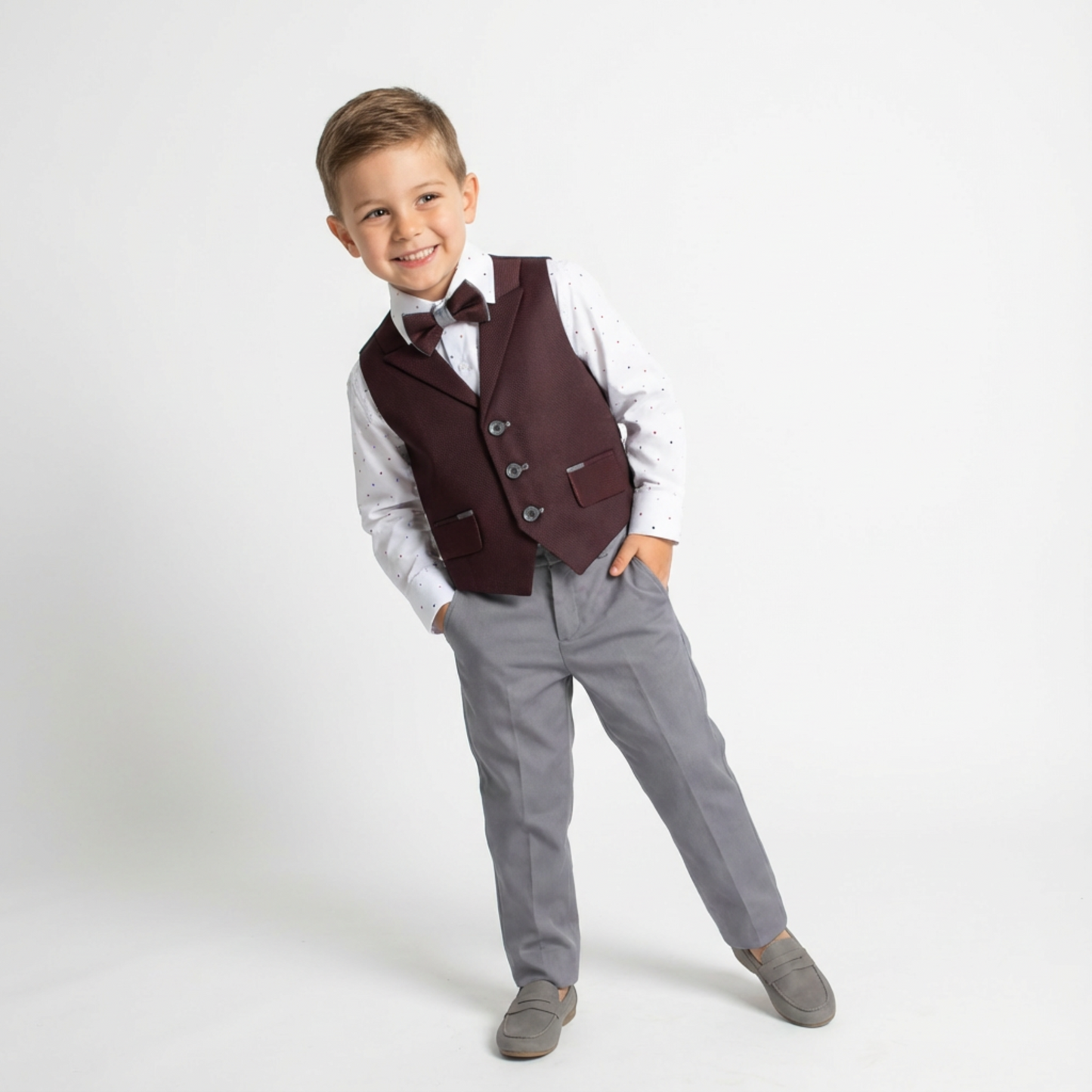 Dapper David Formal Vest Set - Velora Luxury Fashion
