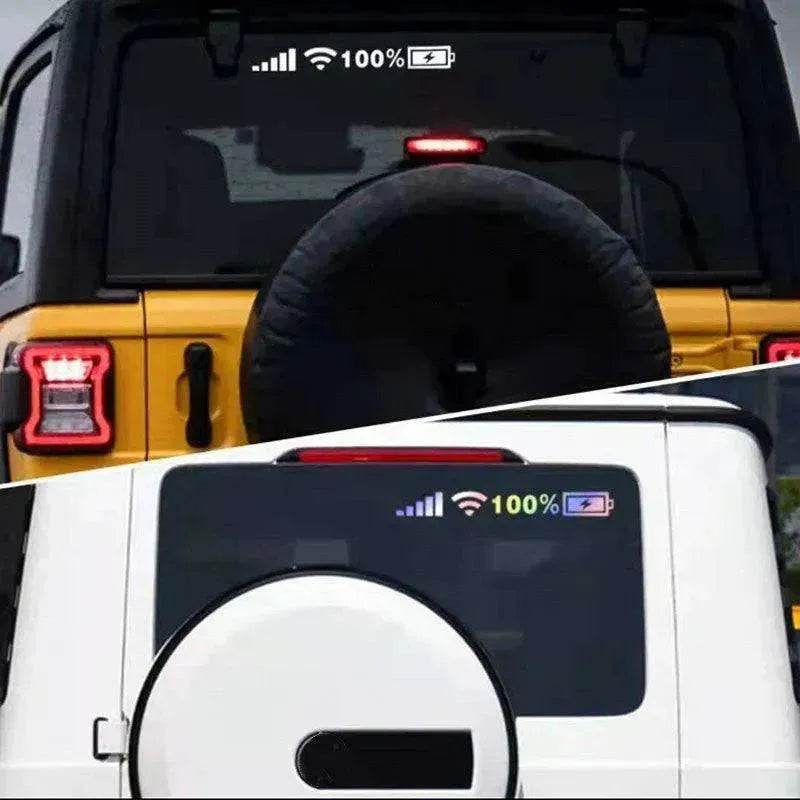 Decorative Accessories Decals Cars Windshield Stickers WiFi Signal - Velora