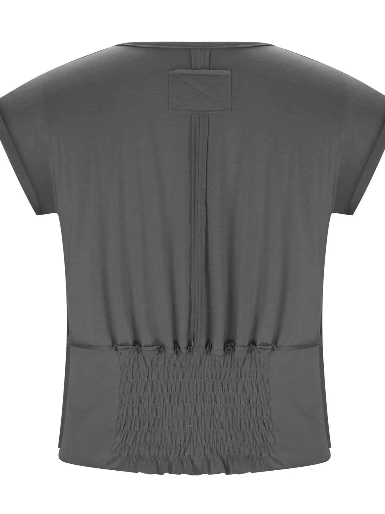 Deep V-Neck Cropped T-Shirt - Velora Luxury Fashion