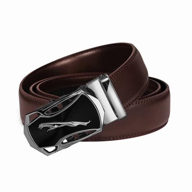 Designer Leather Belt - Velora Luxury Fashion
