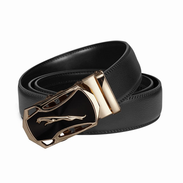 Designer Leather Belt - Velora Luxury Fashion