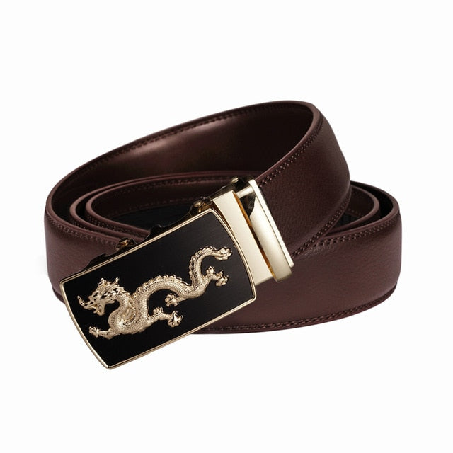 Designer Leather Belt - Velora Luxury Fashion