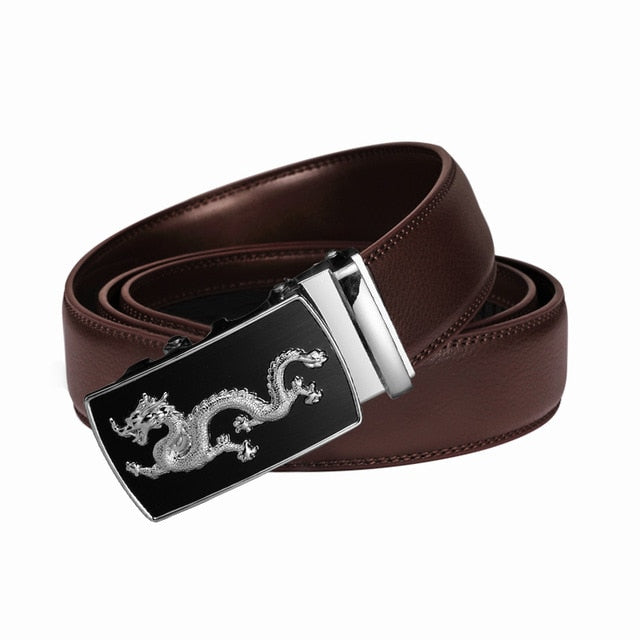 Designer Leather Belt - Velora Luxury Fashion