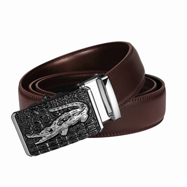 Designer Leather Belt - Velora Luxury Fashion