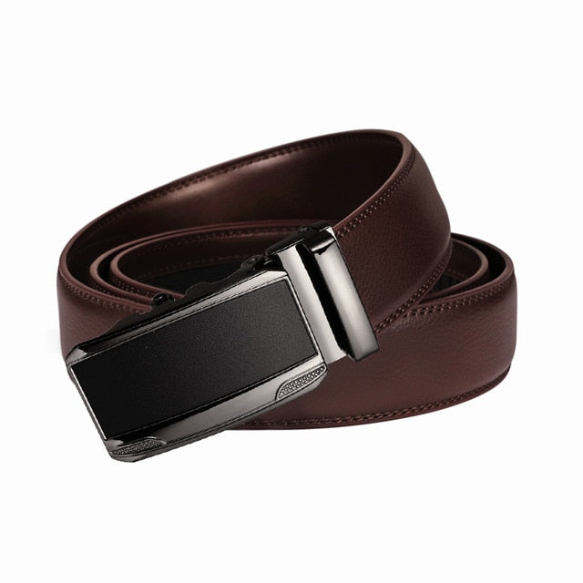 Designer Leather Belt - Velora Luxury Fashion