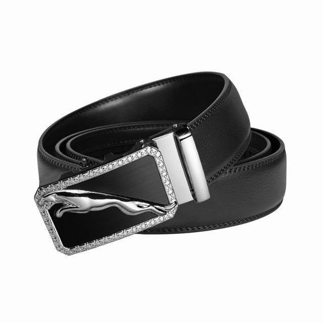 Designer Leather Belt - Velora Luxury Fashion