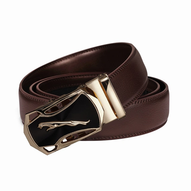 Designer Leather Belt - Velora Luxury Fashion