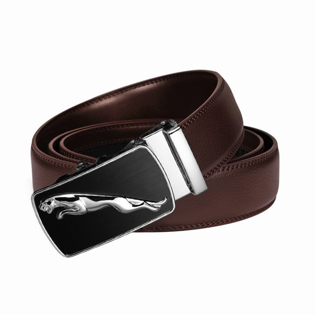 Designer Leather Belt - Velora Luxury Fashion