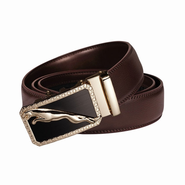 Designer Leather Belt - Velora Luxury Fashion