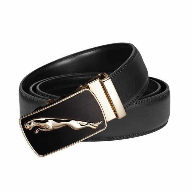 Designer Leather Belt - Velora Luxury Fashion