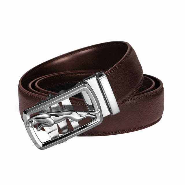 Designer Leather Belt - Velora Luxury Fashion