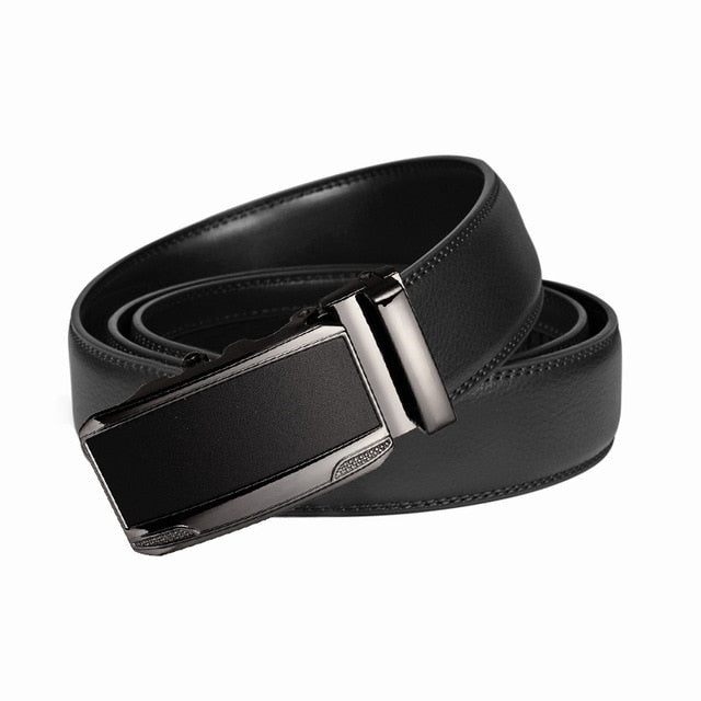Designer Leather Belt - Velora Luxury Fashion