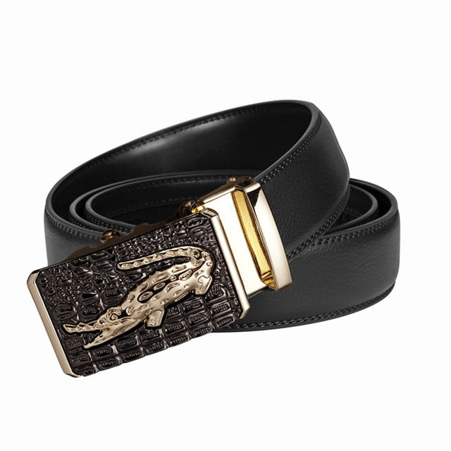 Designer Leather Belt - Velora Luxury Fashion