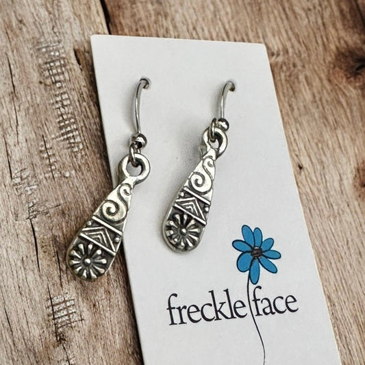 Detailed Drop Earrings - Velora Luxury Fashion