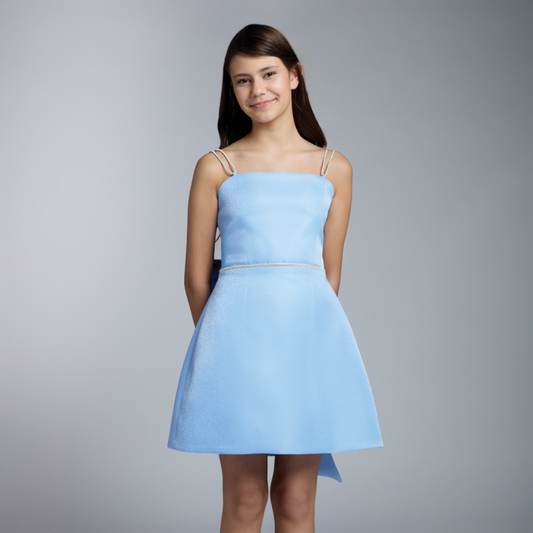 Diamond Glow Girls Formal Dress - Velora Luxury Fashion