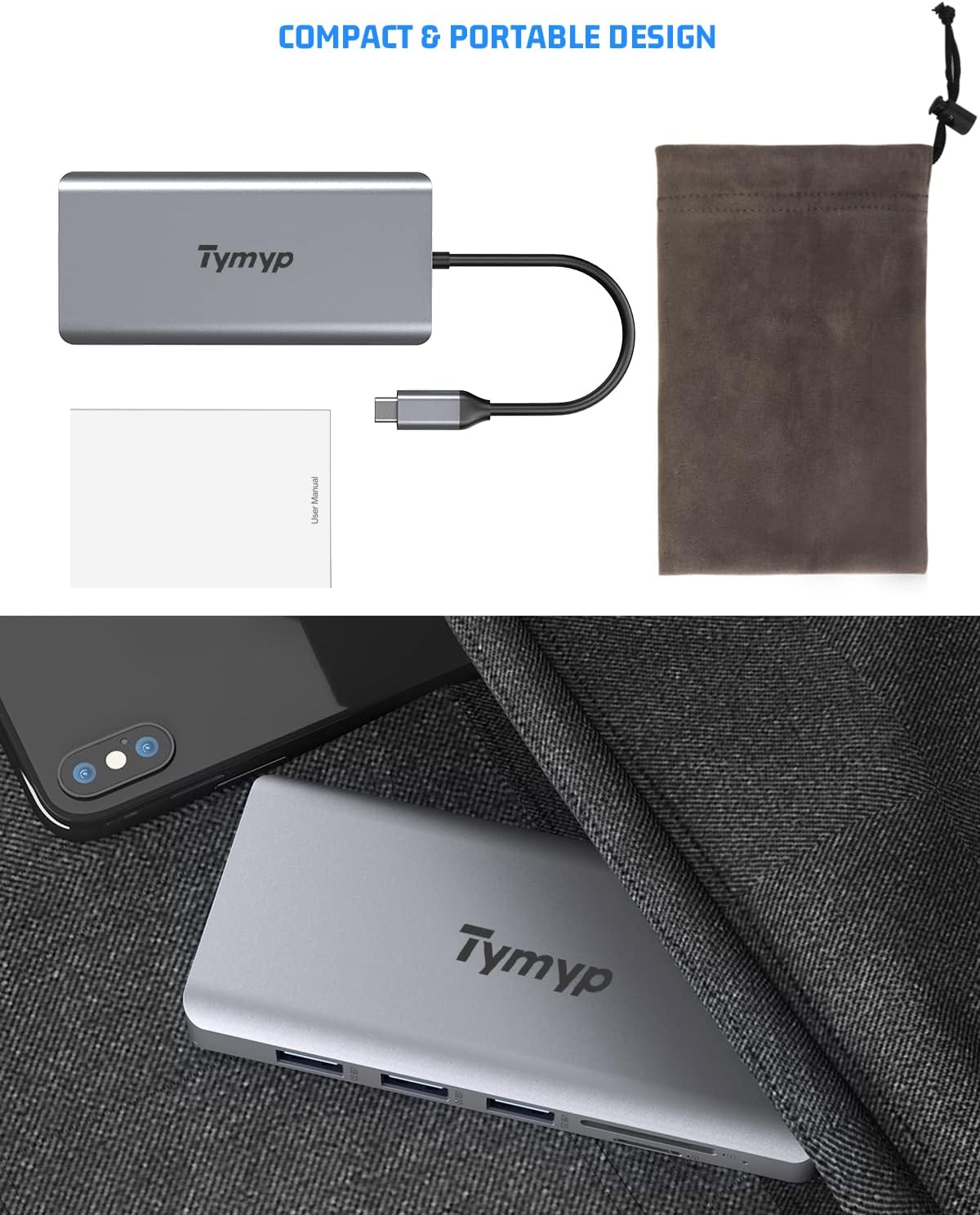 Docking Station 12 in 1 USB C Hub Triple Display Laptop Dock With HDMI USB VGA - Velora Luxury Fashion