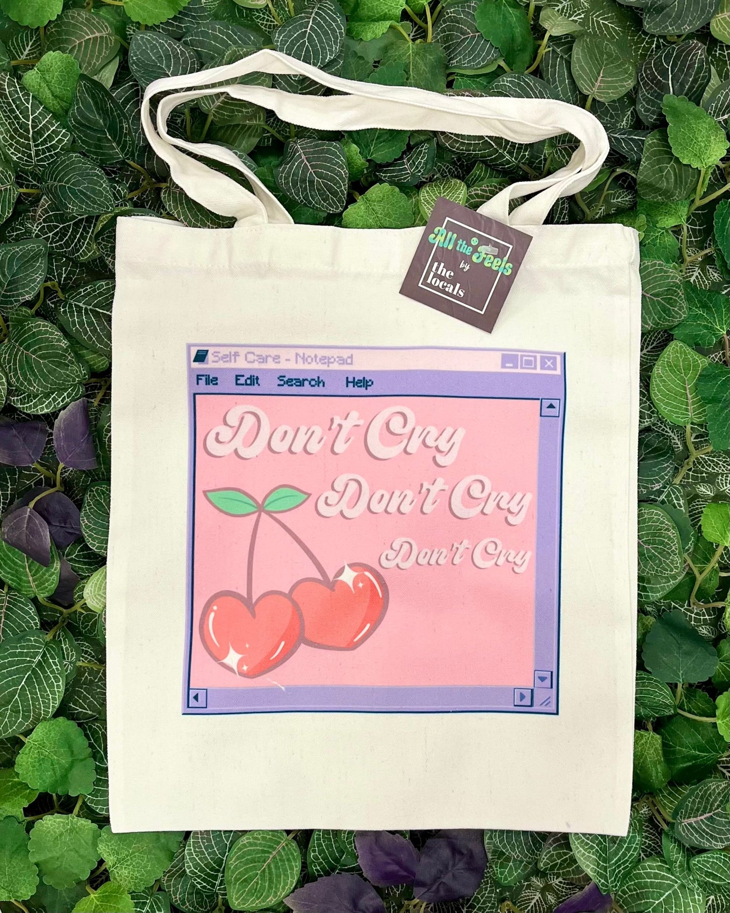 Don't Cry Tote Bag - Velora Luxury Fashion