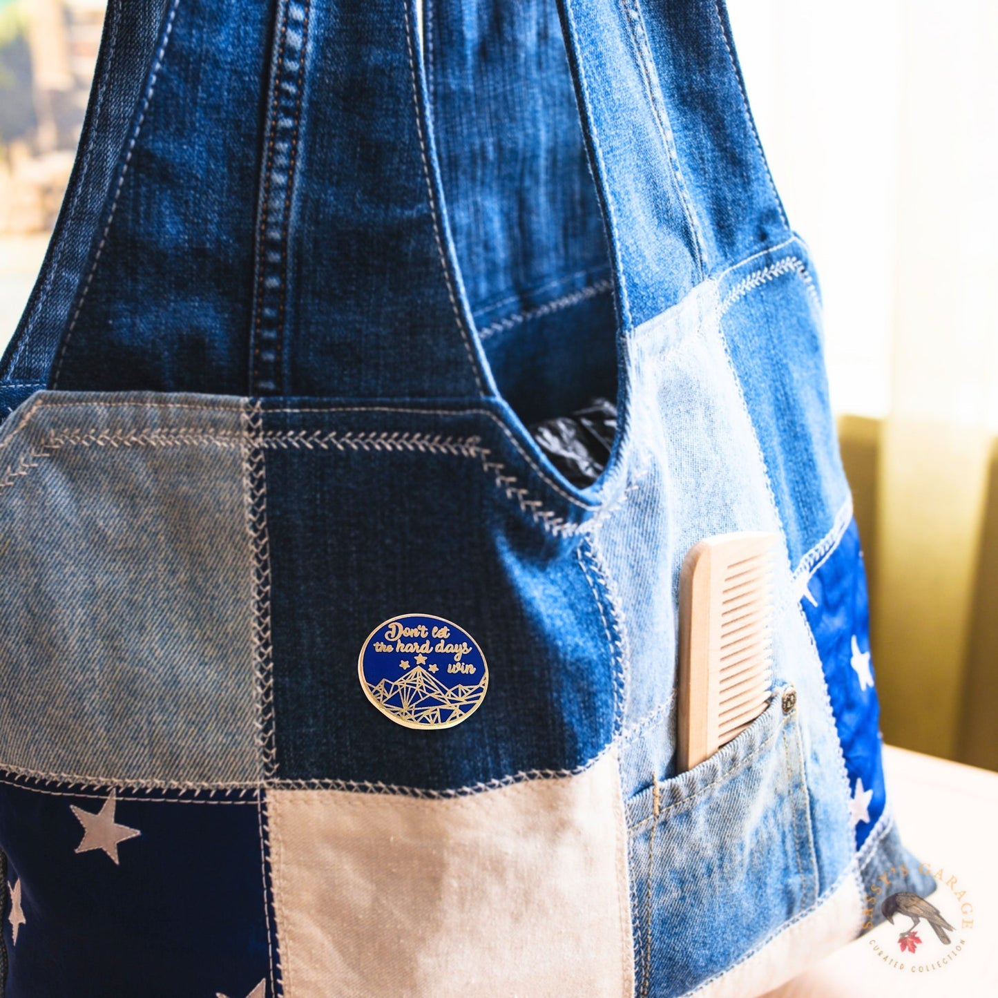 Don't Let the Hard Days Win | Collectible Pin - Velora