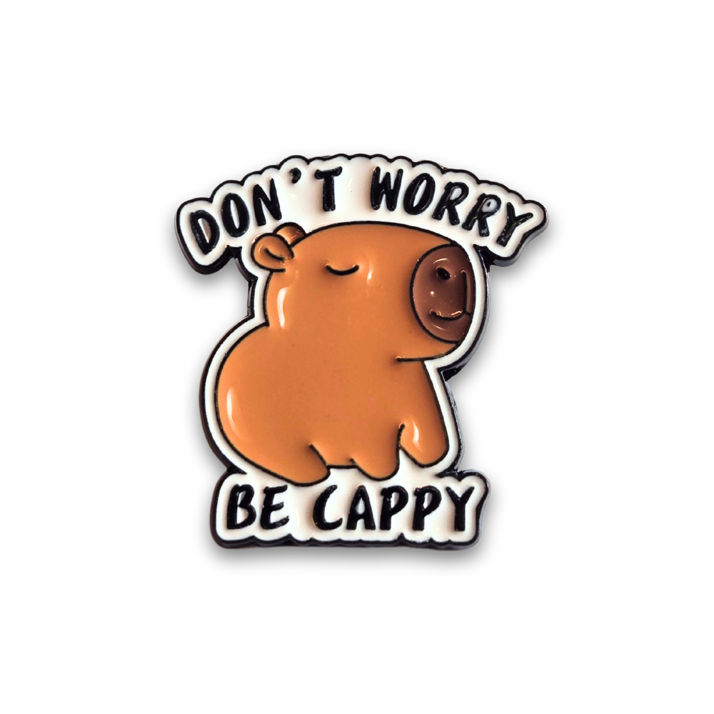 Don't Worry Be Cappy | Collectible Pin - Velora
