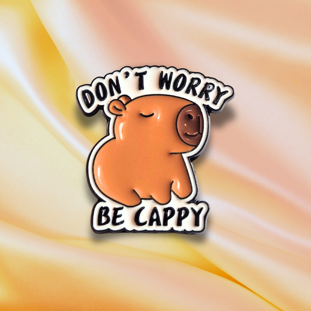 Don't Worry Be Cappy | Collectible Pin - Velora