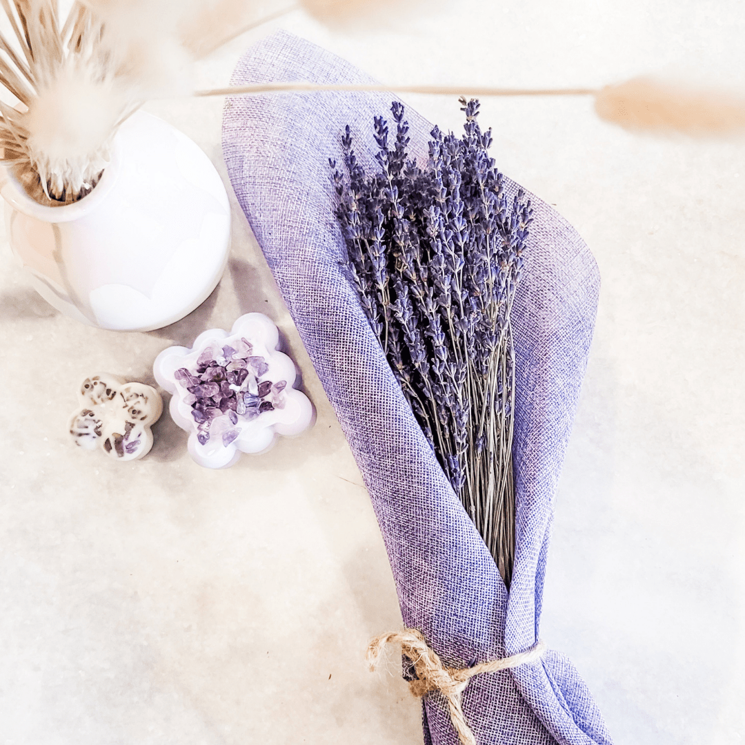 Dried Purple Lavender Bouquet - Velora Luxury Fashion
