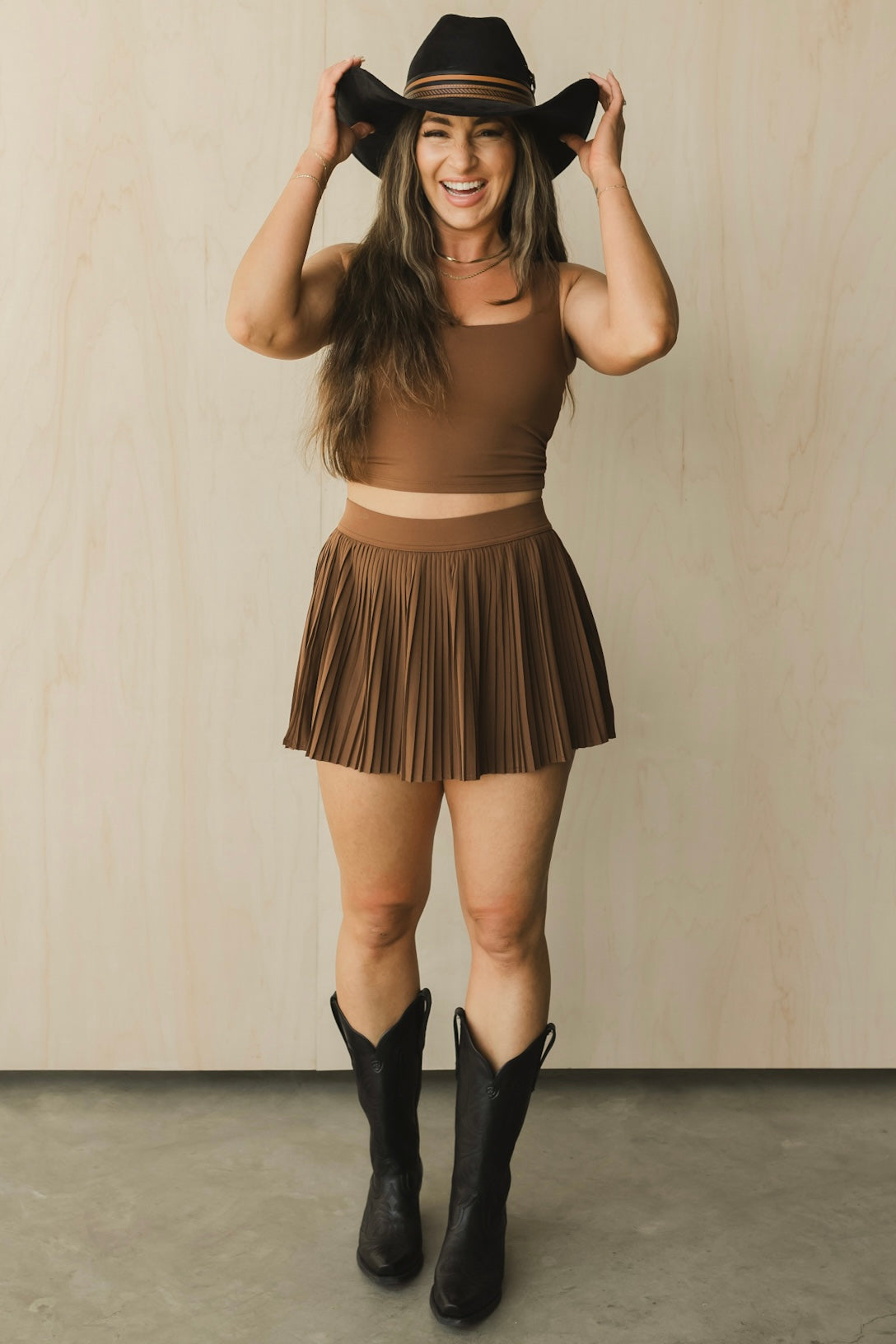 Micro Pleated Skirt bäre activewear