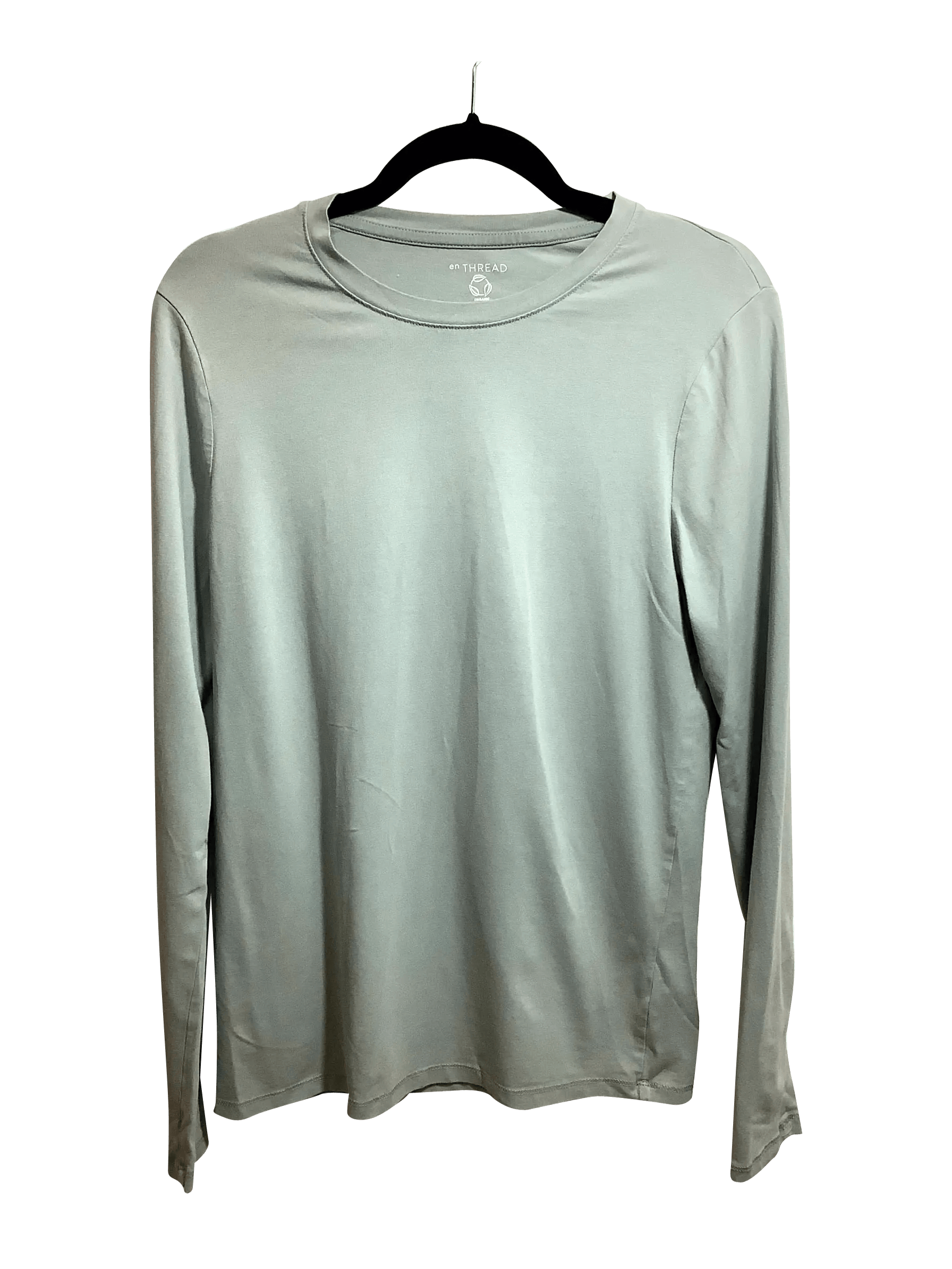 EN THREAD Regular fit T-shirt in Blue - L - Velora