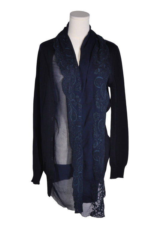 ERMANNO SCERVINO Women Cardigans Regular fit in Blue - 42 - Velora Luxury Fashion