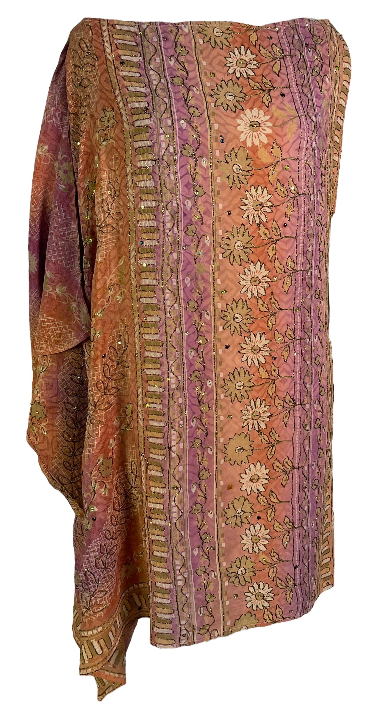 PRC6401 Avatar Pure Silk One Shoulder Dress - Velora