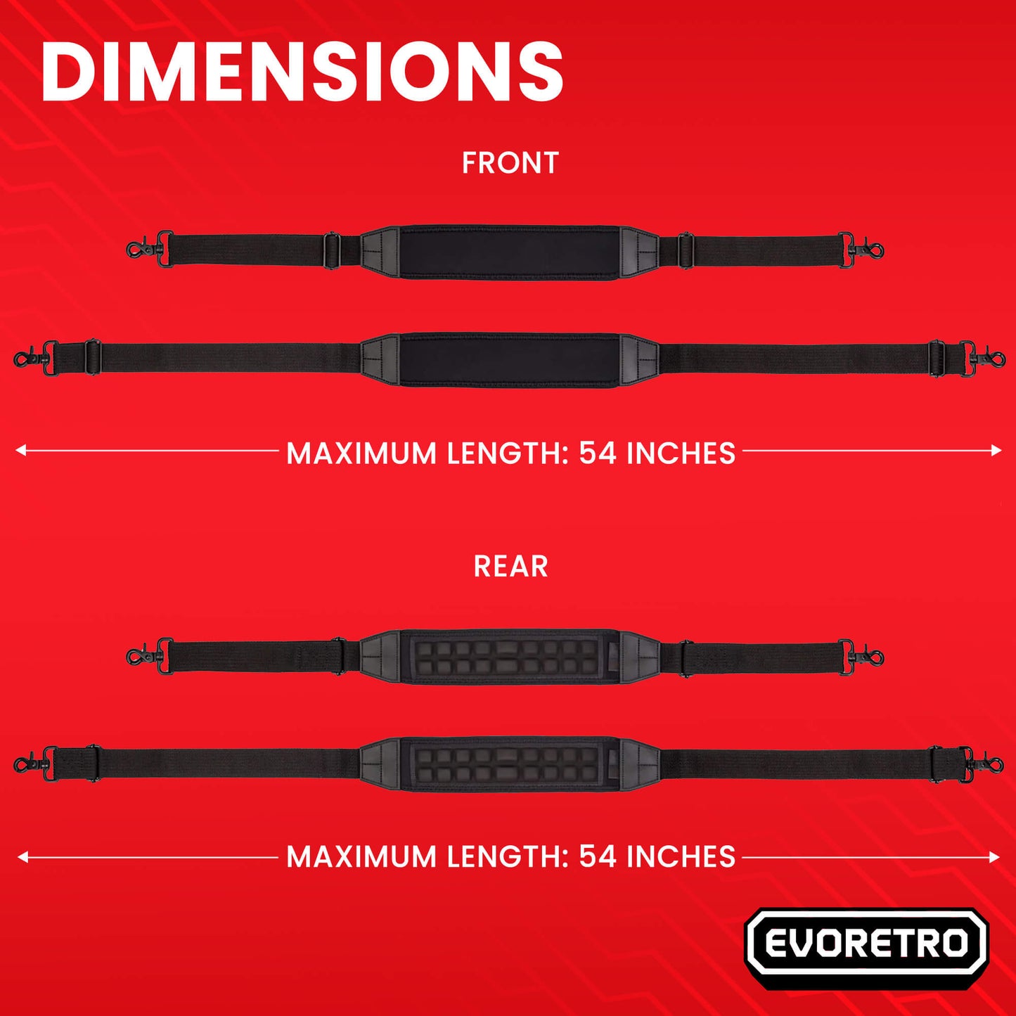 EVORETRO Shoulder Strap – Compatible with EVORETRO & Nanuk Cases