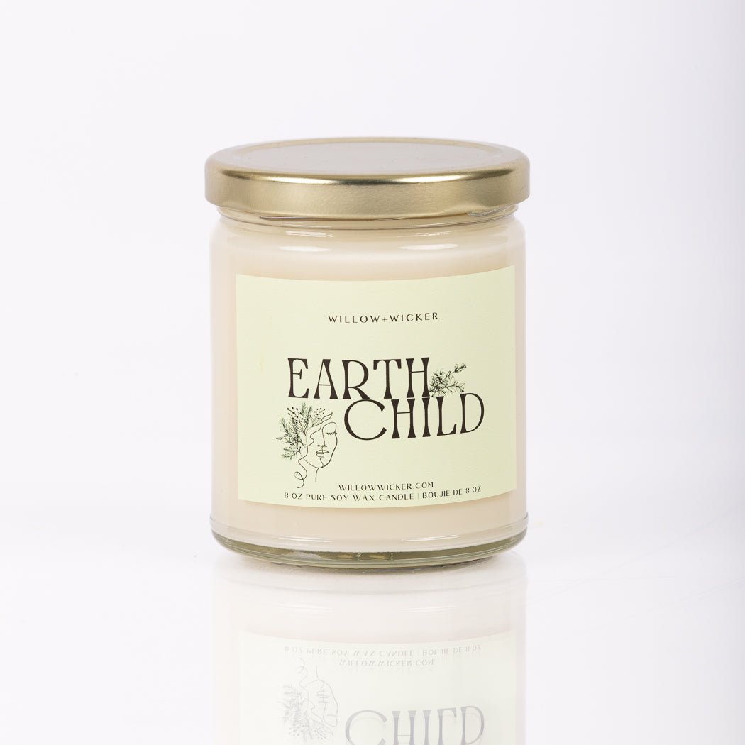 Earth Child Soy Wax Candle - Velora Luxury Fashion