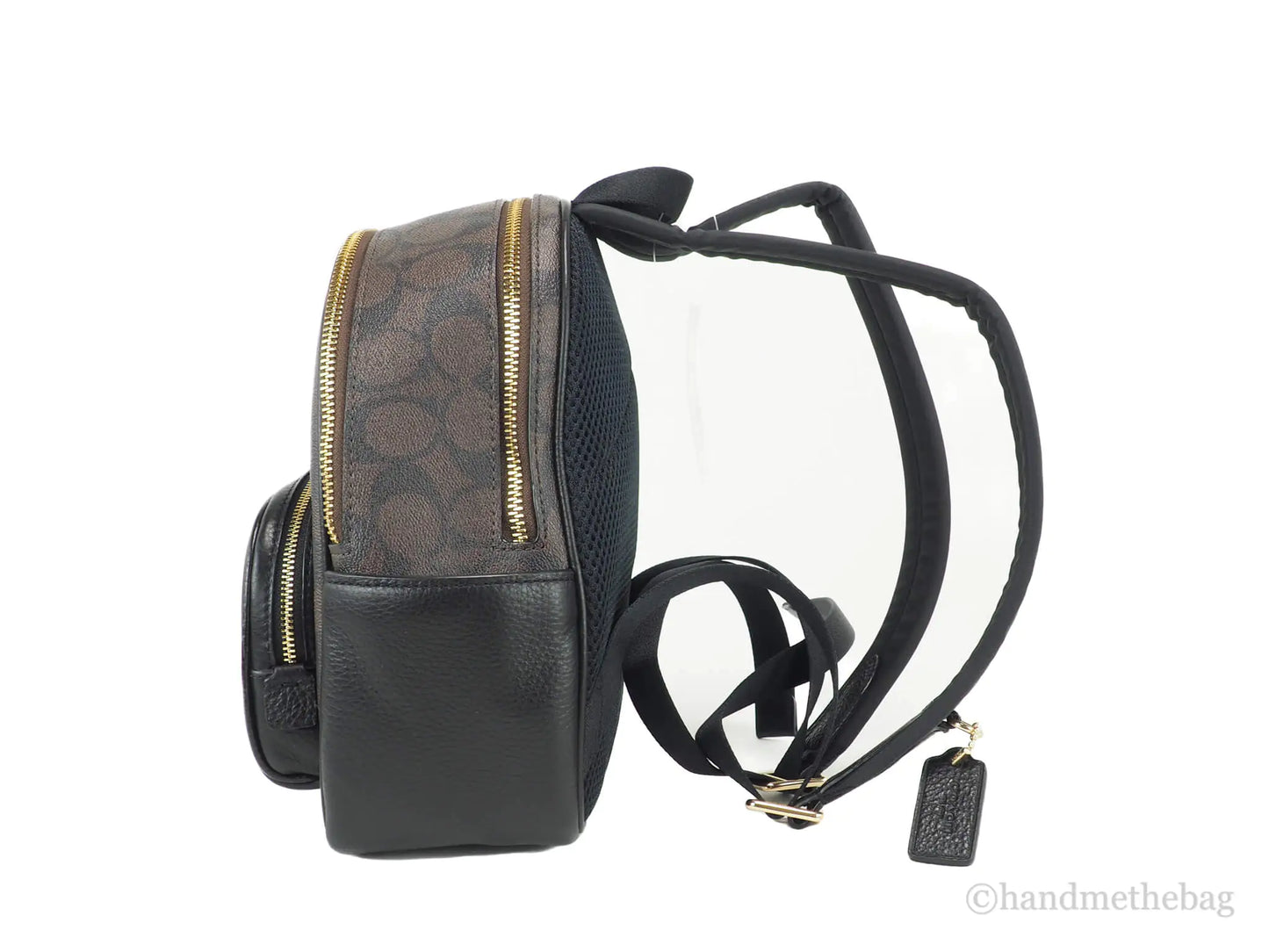 Coach Mini Court Signature Canvas Backpack