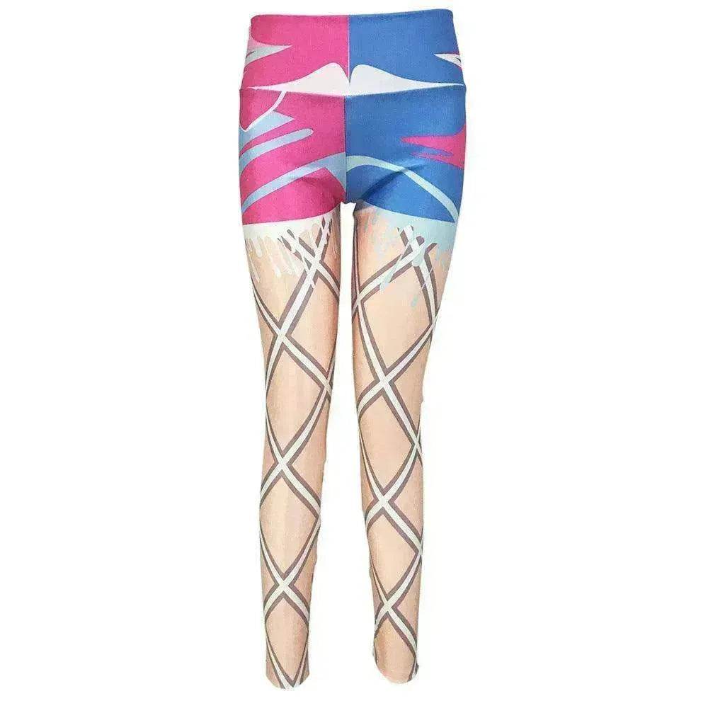 Elastic Exercise Tights Gym Yoga Slim Leggings - Velora