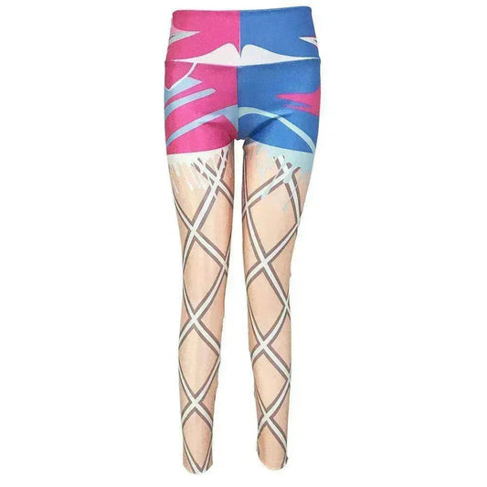 Elastic Exercise Tights Gym Yoga Slim Leggings - Velora