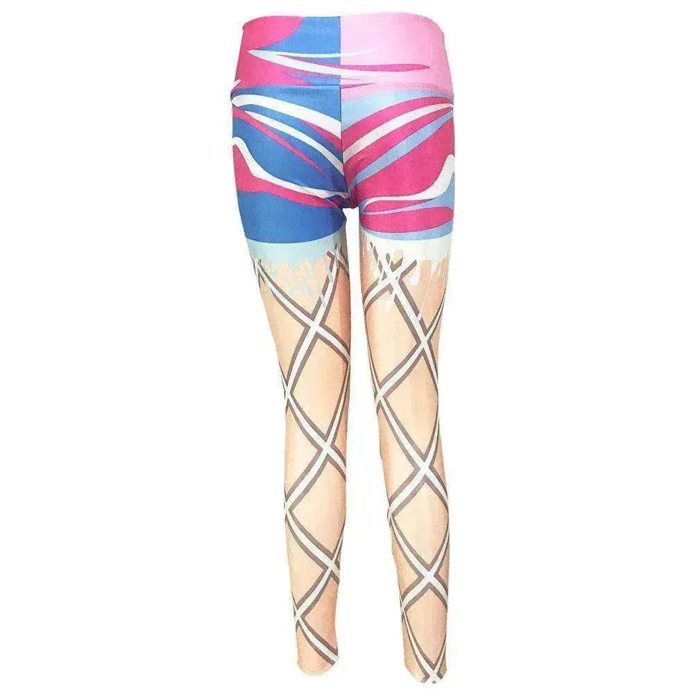 Elastic Exercise Tights Gym Yoga Slim Leggings - Velora