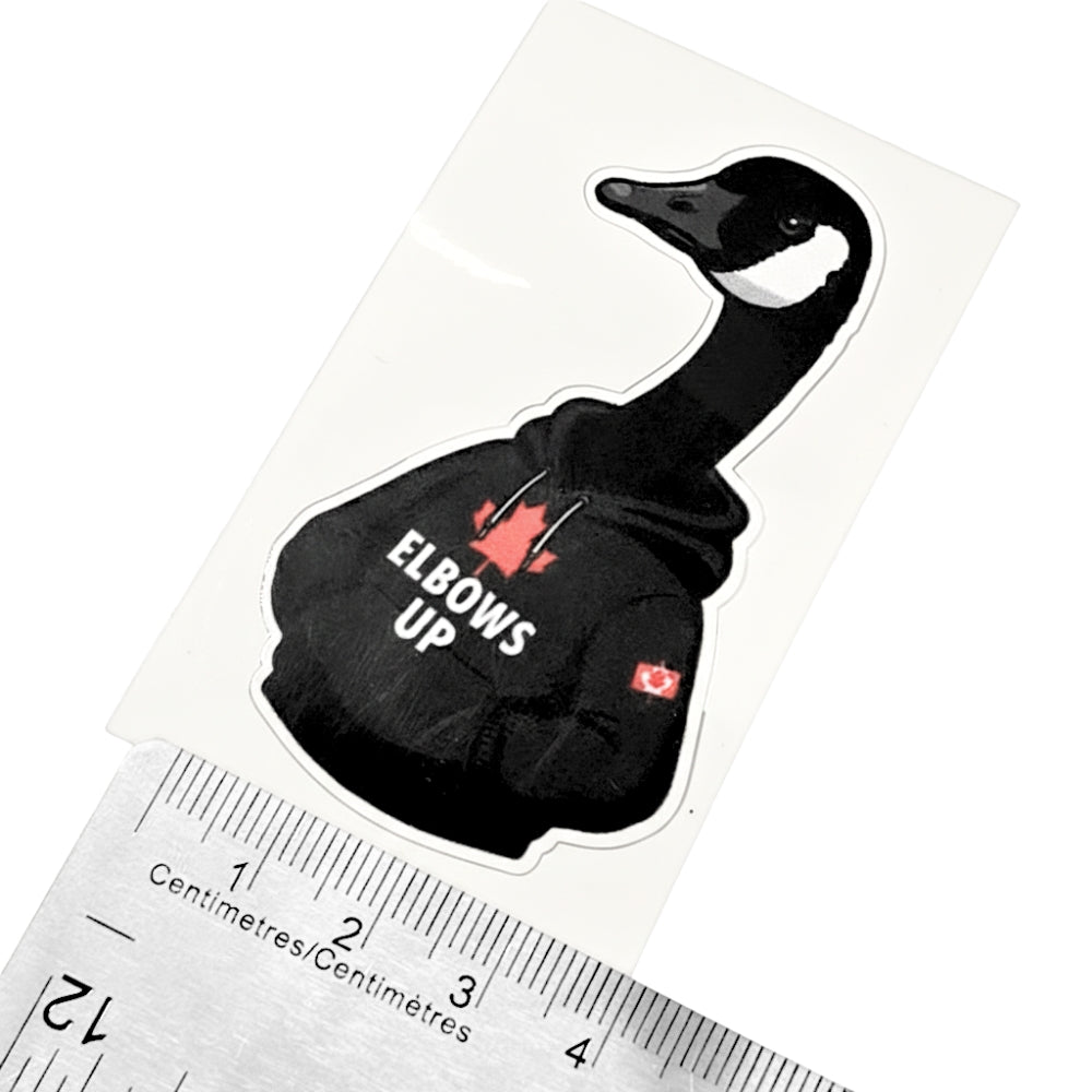 "Elbows Up" Canada Goose | Vinyl Sticker