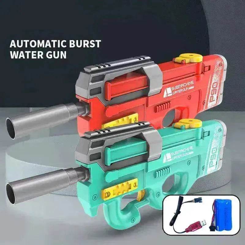 Electric Water Gun Shark Toy: High Pressure Outdoor Beach Fun!