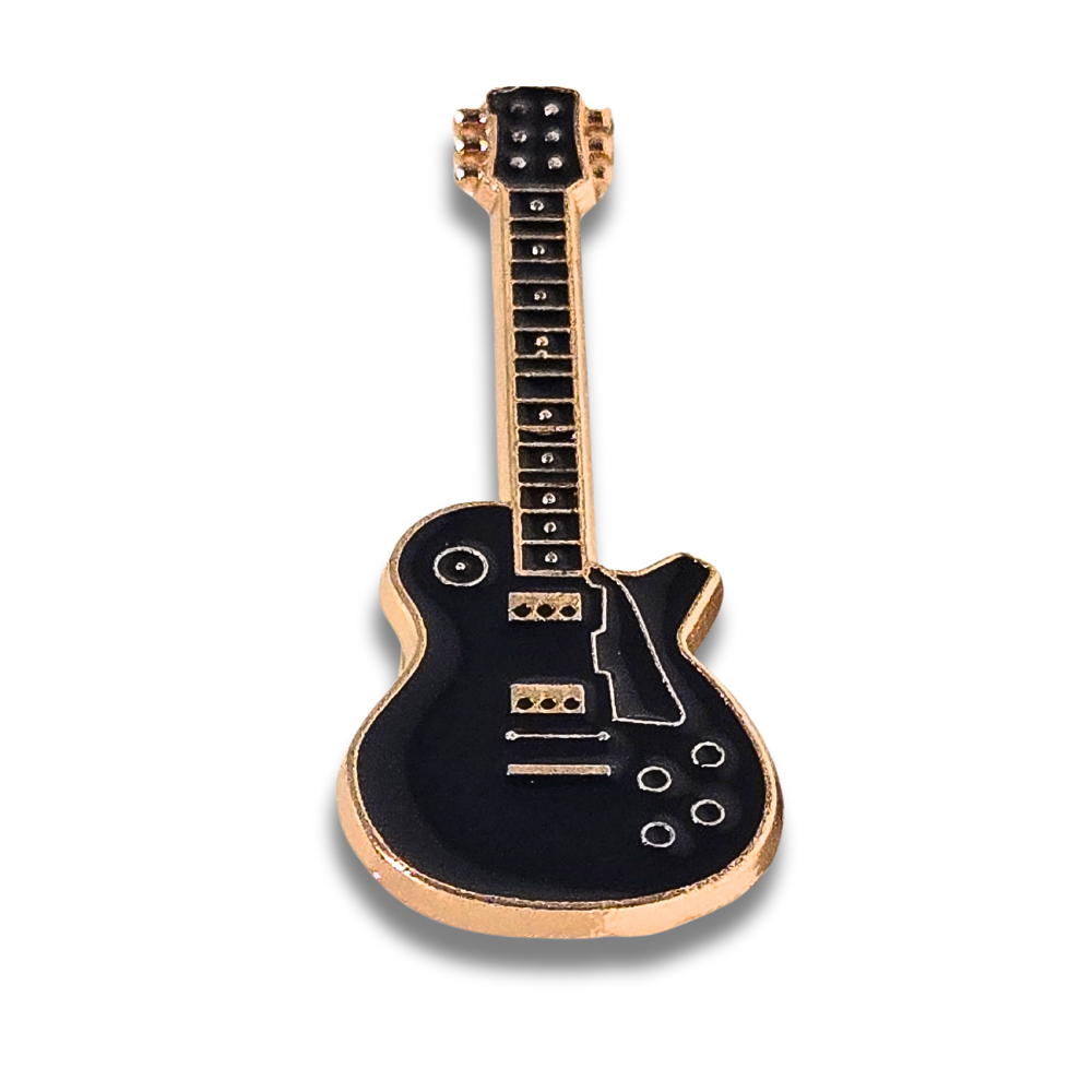 Electric Guitar (Black) | Collectible Pin - Velora