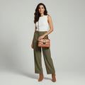 Elegant Aura Crossbody Bag – Chic Chain Strap & Luxurious Leather | Rotta - Velora Luxury Fashion