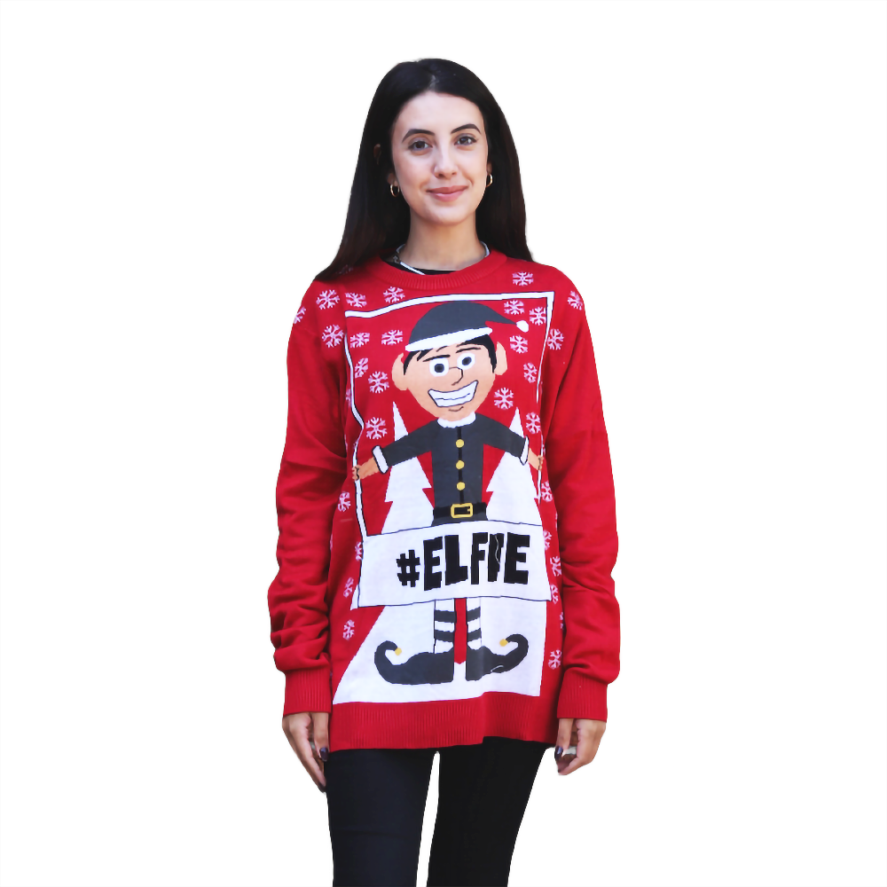 #Elfie Hashtag  Sweater - Velora Luxury Fashion