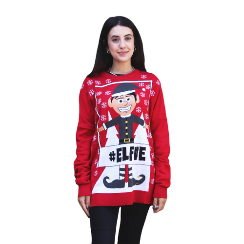 #Elfie Hashtag  Sweater - Velora Luxury Fashion