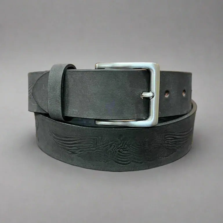 Engine Eagle Removable Buckle Leather Belt Boutique of Leathers/Open Road