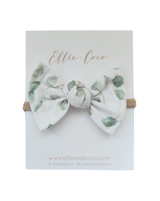 Knot Bow | Eucalyptus - Velora