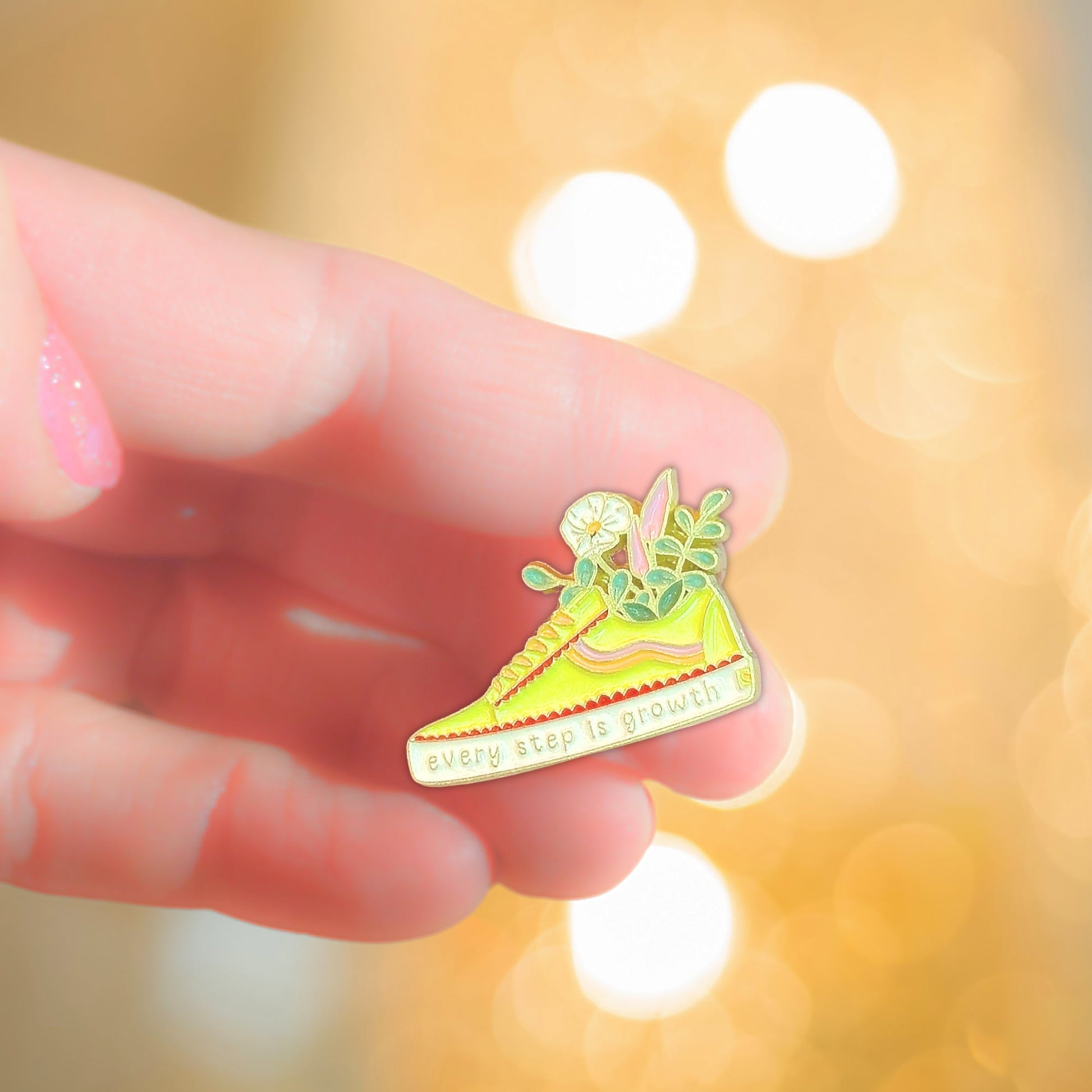 Every Step Is Growth | Collectible Pin - Velora
